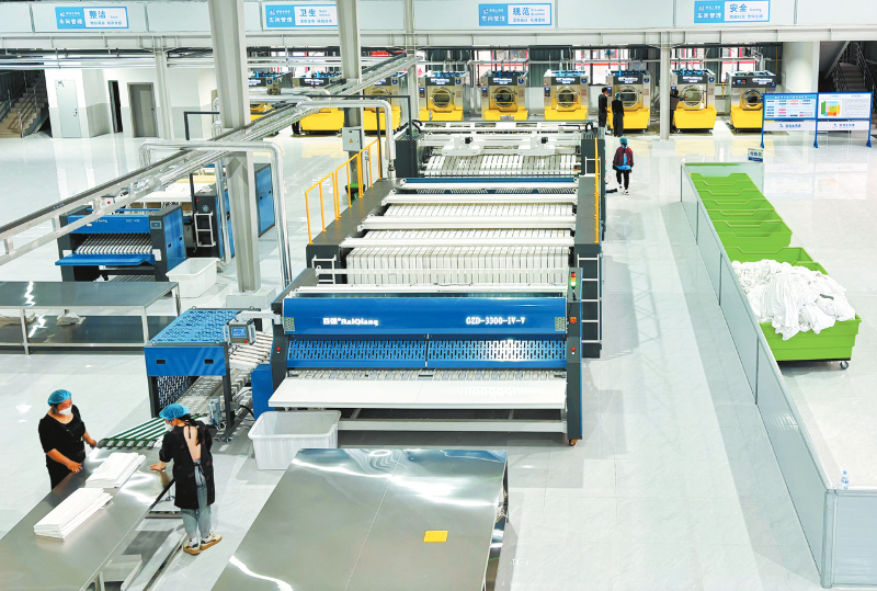 龙岩安洁士洗涤项目一期投产